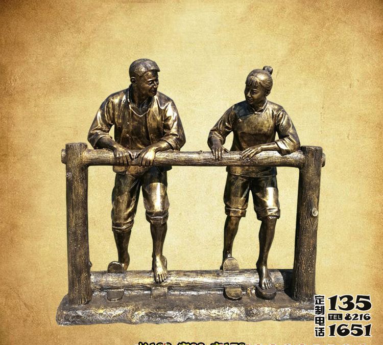 景區(qū)廣場(chǎng)農(nóng)耕文化踩水車人物玻璃鋼仿銅雕塑 景區(qū)廣場(chǎng)農(nóng)耕文化踩水車人物玻璃鋼仿銅雕塑