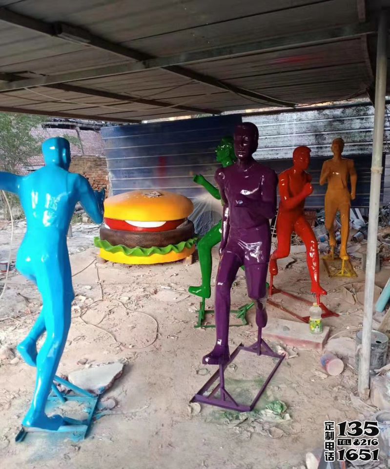 玻璃鋼彩繪運(yùn)動(dòng)員跑步人物雕塑 玻璃鋼彩繪運(yùn)動(dòng)員跑步人物雕塑